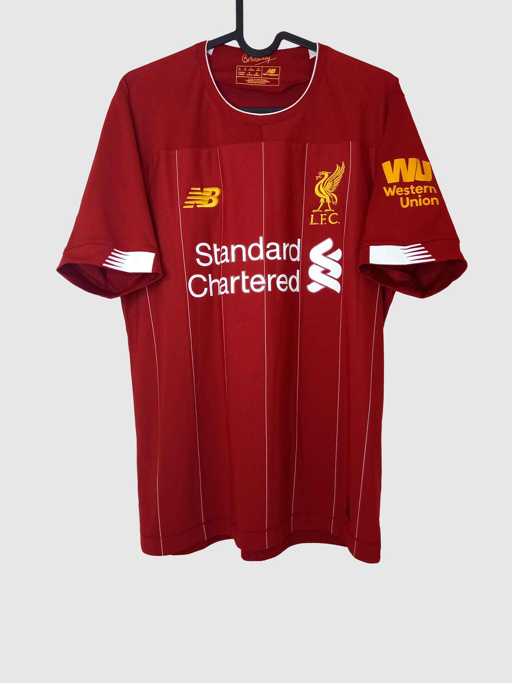 Liverpool 2019/20 Home Shirt Van Dijk Front