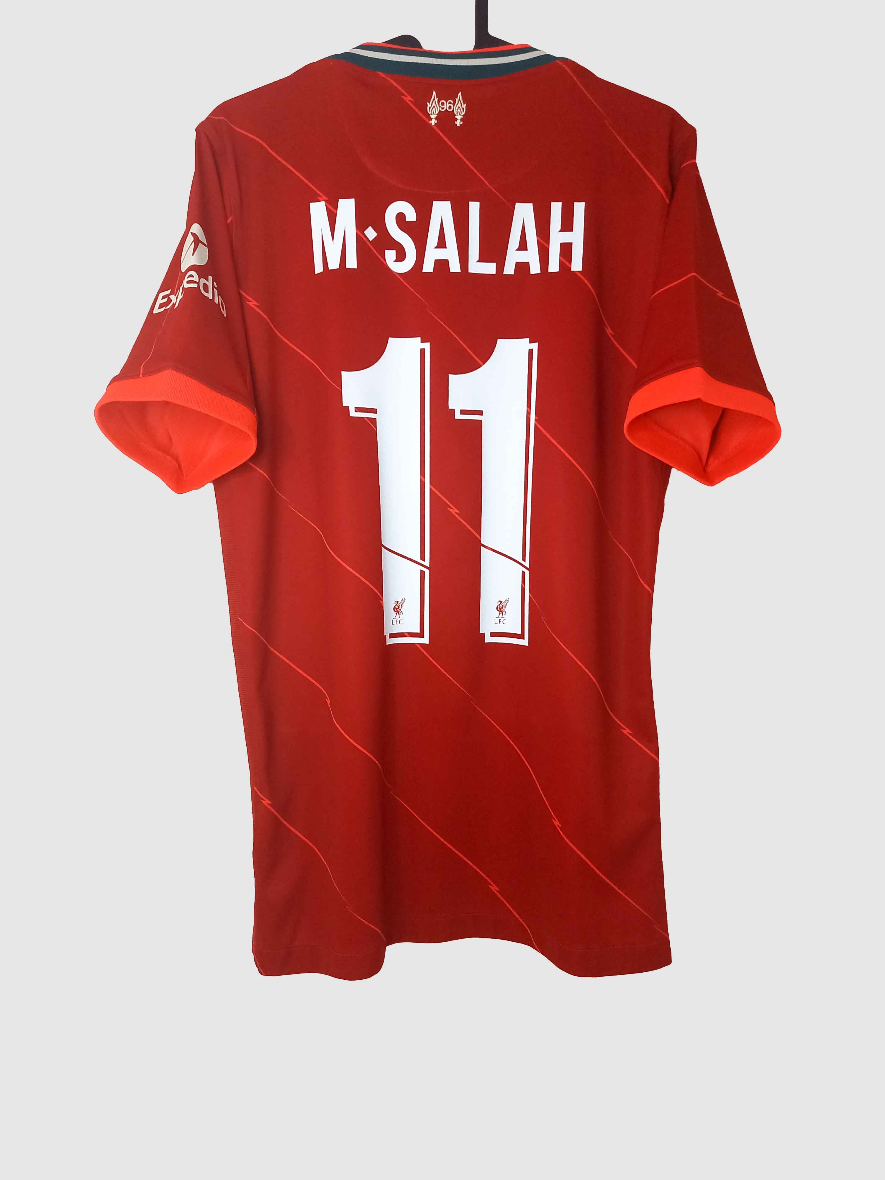 Liverpool 2021/22 Home Shirt Salah Back DB2560-688