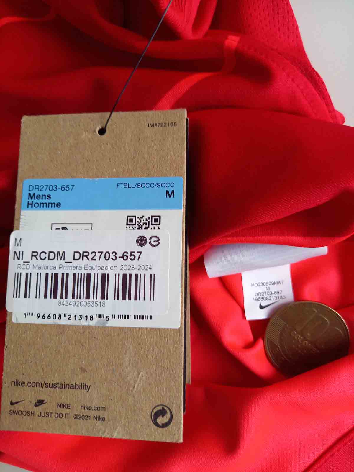 Mallorca 2023/24 Home Shirt Tags DR2703-657