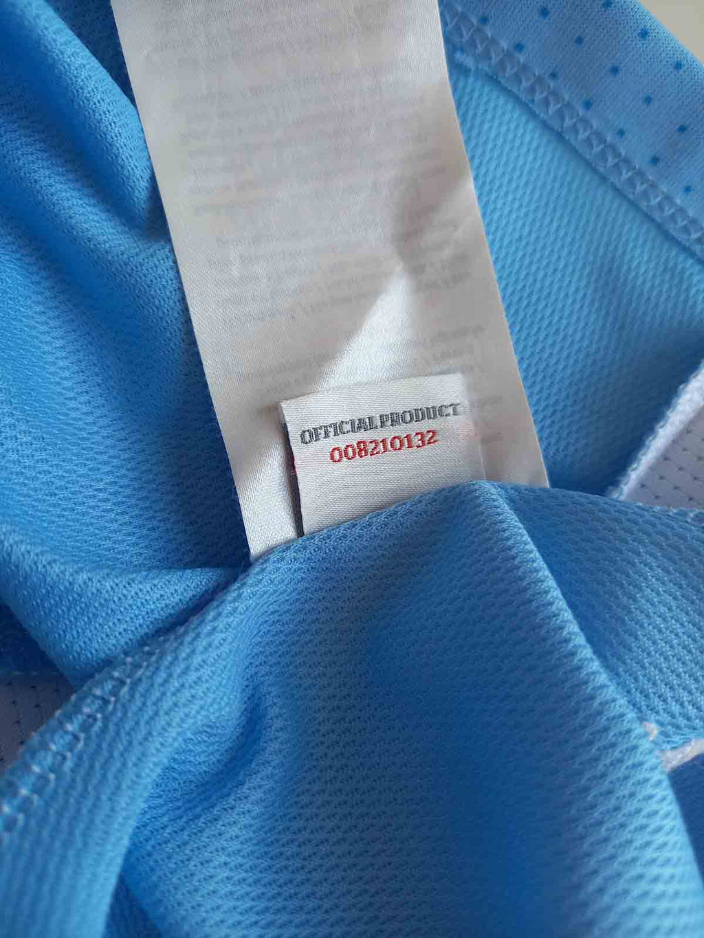 Manchester City 2011/12 Home Shirt Aguero Tags