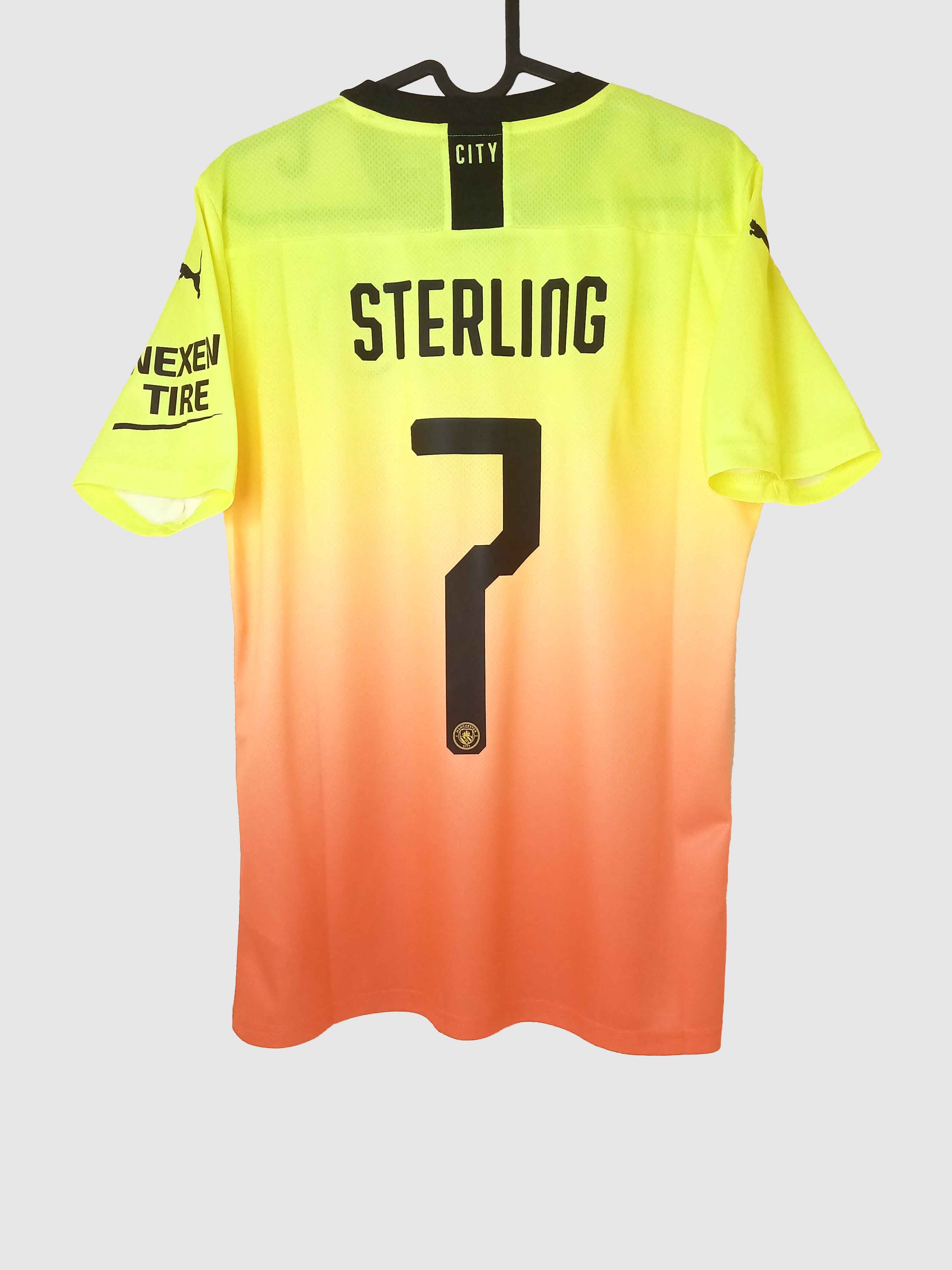 Manchester City 2019/20 Third Shirt Sterling Back 755594-03