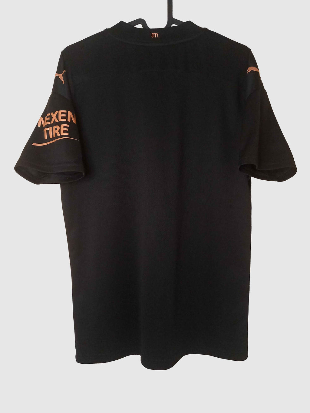 Manchester City 2020/21 Away Shirt Back 757065-02