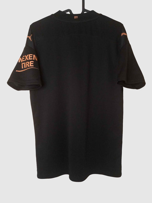 Manchester City 2020/21 Away Shirt Back 757065-02
