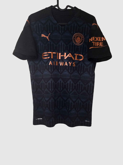 Manchester City 2020/21 Away Shirt Ferran Torres Front 757065-02