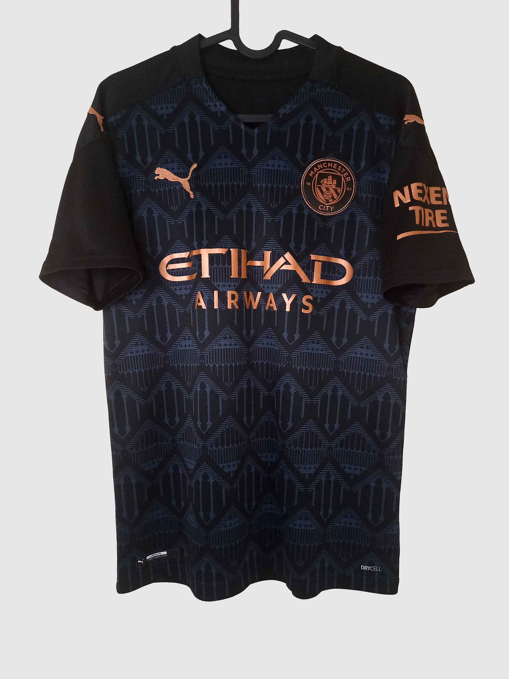 Manchester City 2020/21 Away Shirt Front 757065-02