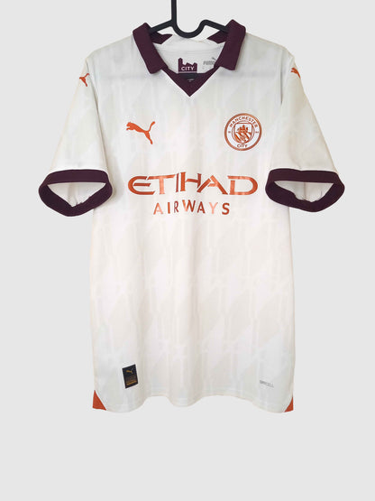 Manchester City 2023/24 Away Shirt Bernardo Silva Front 770449-02