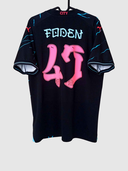 Manchester City 2023/24 Third Shirt Foden 770460-03 Back