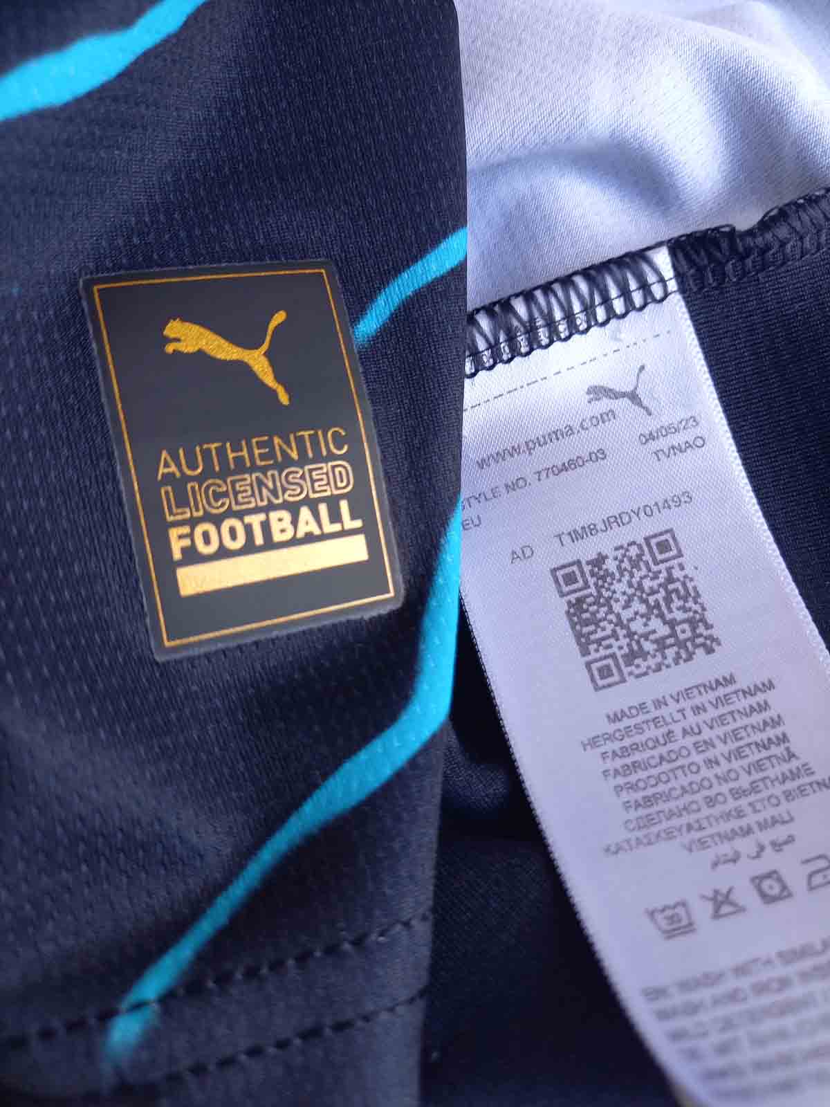 Manchester City 2023/24 Third Shirt Foden 770460-03 Tags