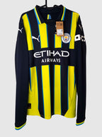 Manchester City 2024/25 Away Shirt De Bruyne Front 775087-02