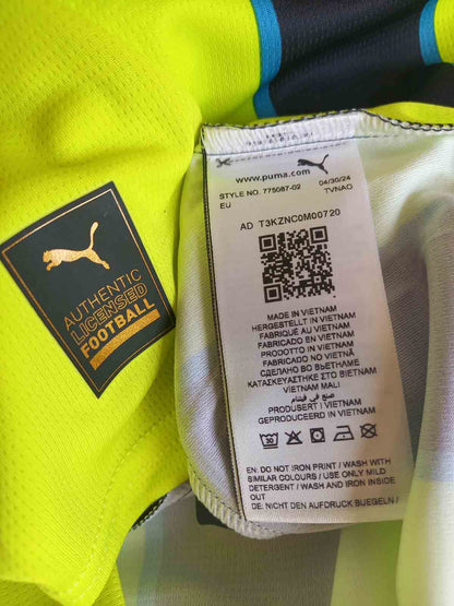 Manchester City 2024/25 Away Shirt De Bruyne Tags 775087-02