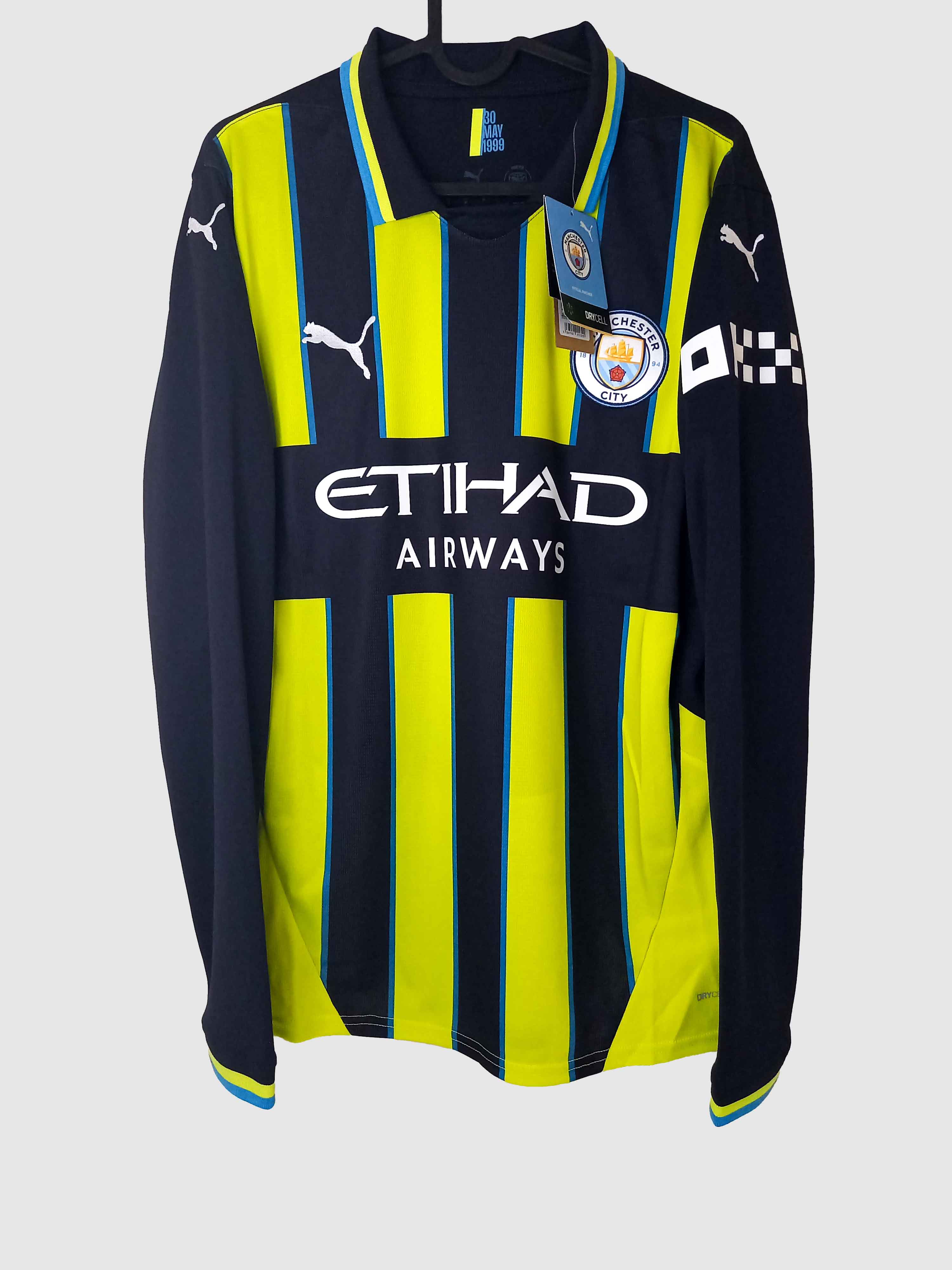 Manchester City 2024/25 Away Shirt Front 775087-02
