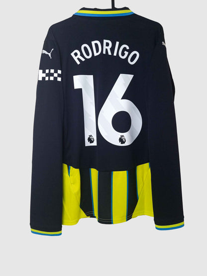 Manchester City 2024/25 Away Shirt Rodri Back