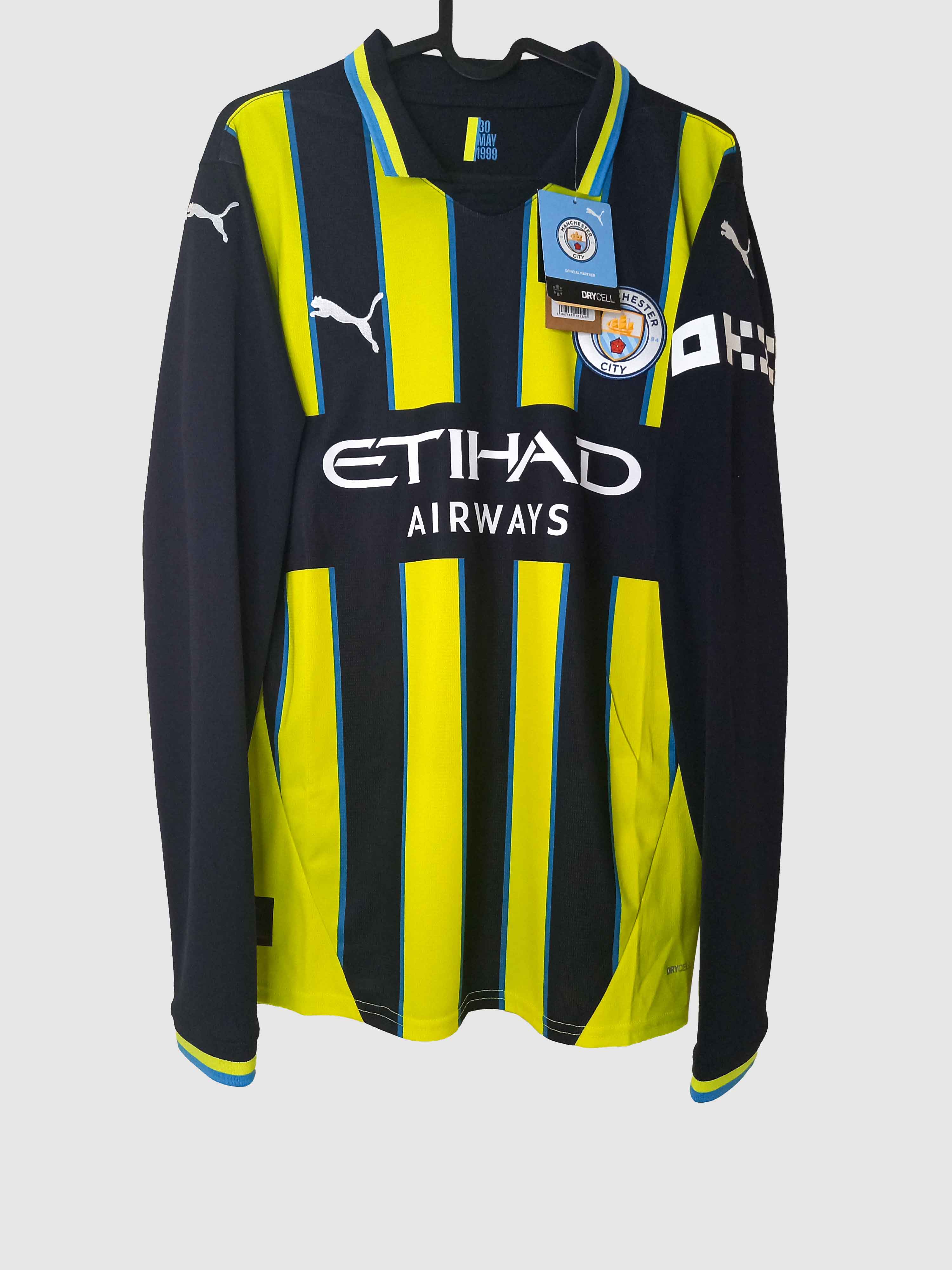 Manchester City 2024/25 Away Shirt Rodri Front