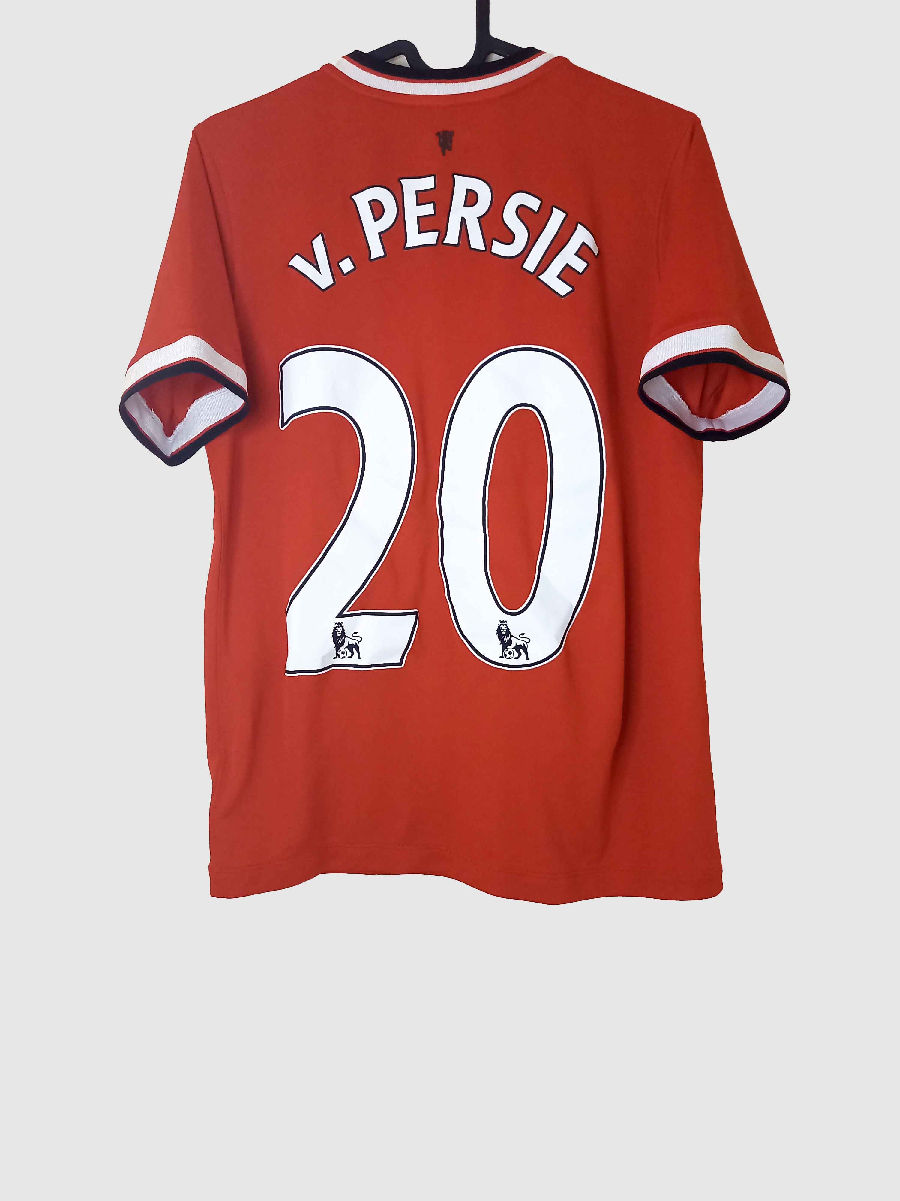 Manchester United 2014/15 Home Shirt Van Persie Back 611040-624