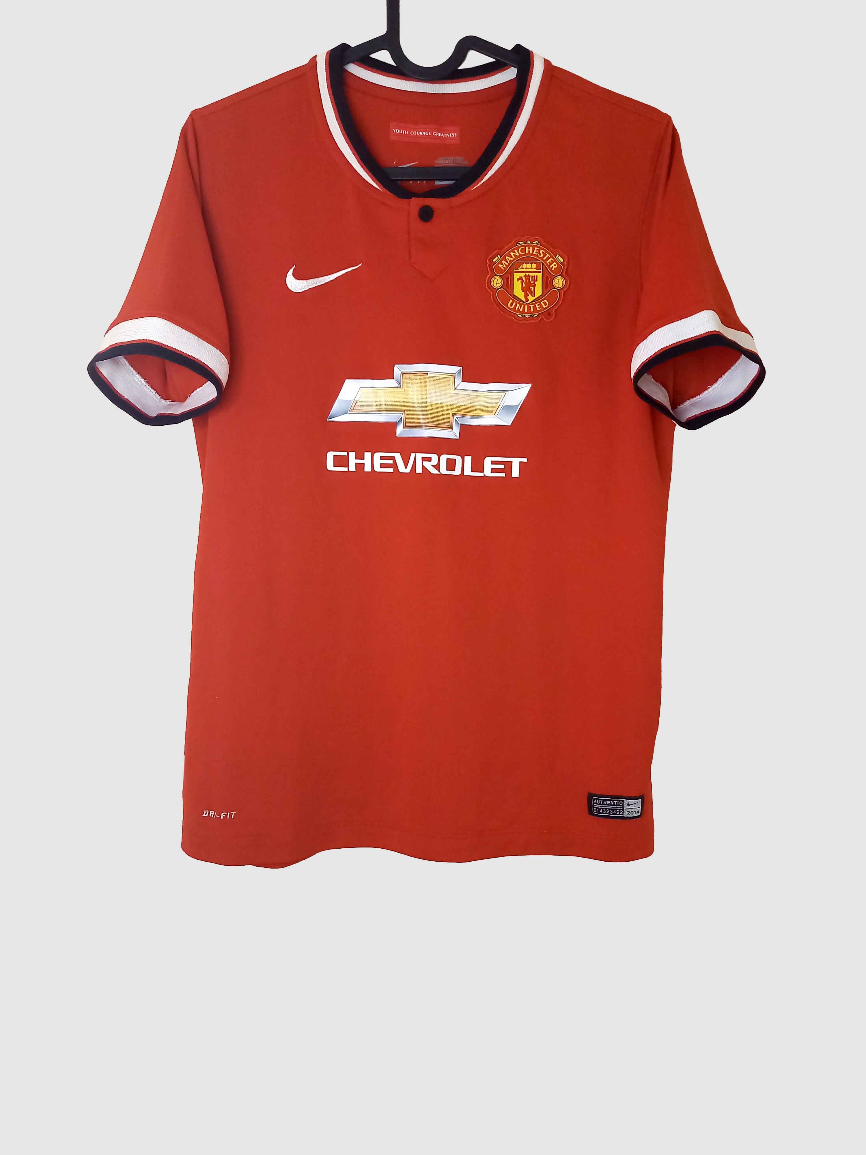 Manchester United 2014/15 Home Shirt Van Persie Front 611040-624