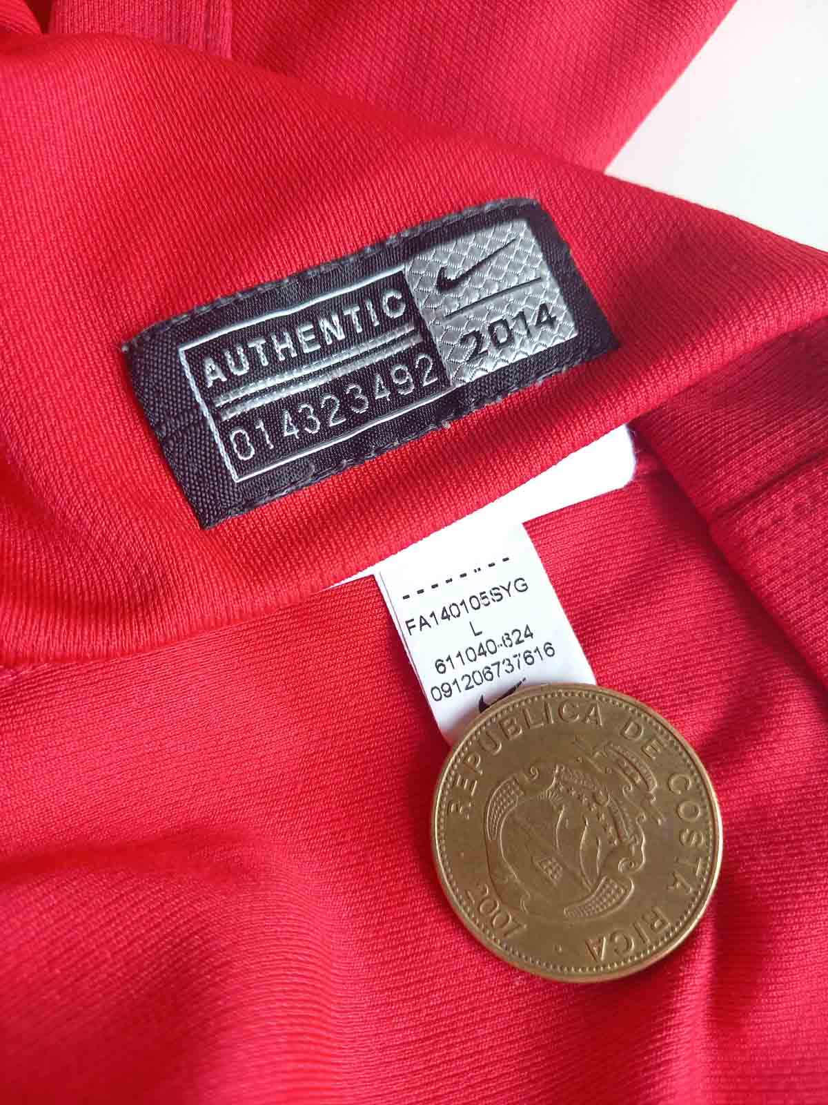 Manchester United 2014/15 Home Shirt Van Persie Tags 611040-624