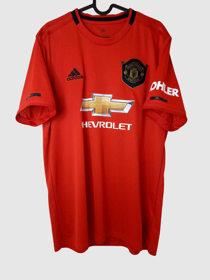 Manchester United 2019/20 Home Shirt Pogba Front ED7386