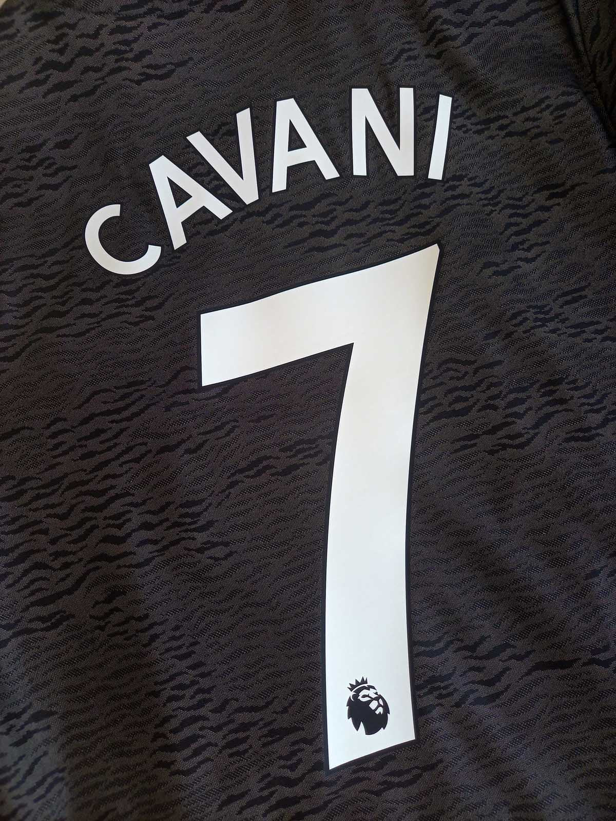 Manchester United 2020/21 Away Shirt Cavani EE2378 name set
