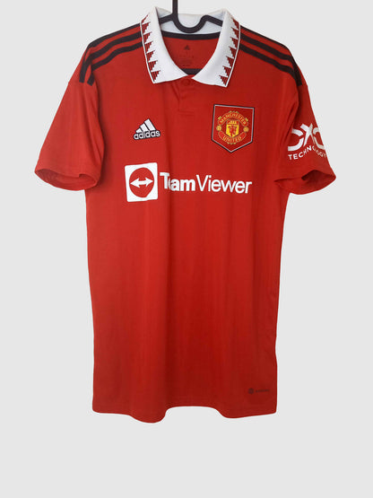 Manchester United 2022/23 Home Shirt Bruno Fernandes Front H13881
