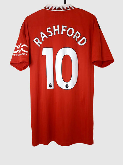 Manchester United 2022/23 Home Shirt Rashford Back H13881