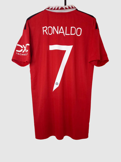 Manchester United 2022/23 Home Shirt Ronaldo Back H13881