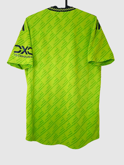 Manchester United 2022/23 Third Shirt Player Version Back HE2979