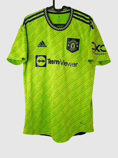 Manchester United 2022/23 Third Shirt Player Version Front HE2979