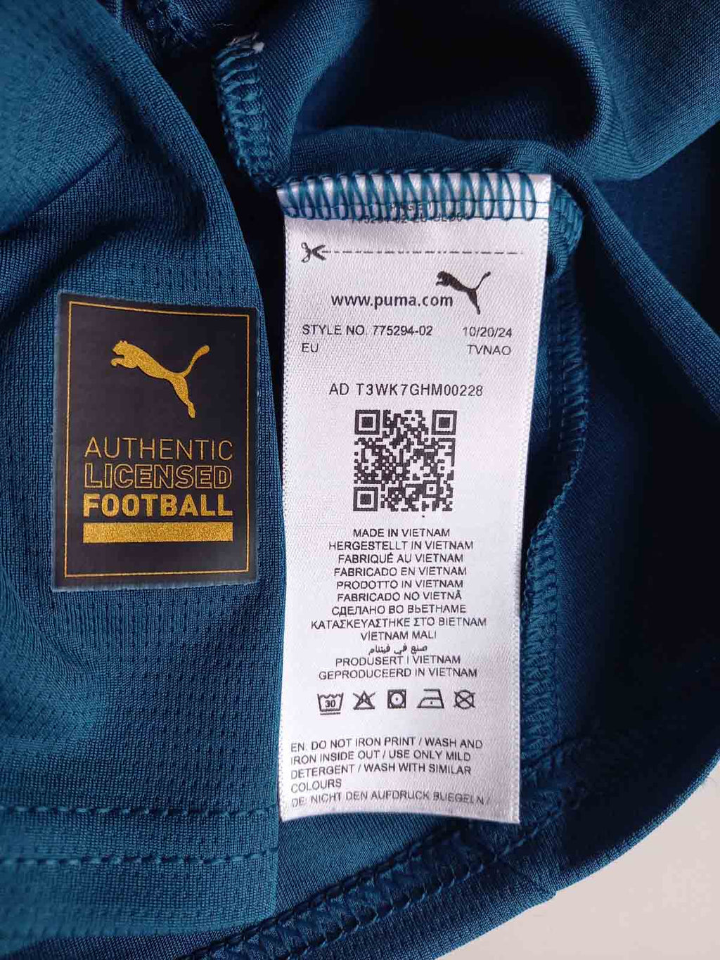 Marseille 2024/25 Away Shirt Tags 775294-02