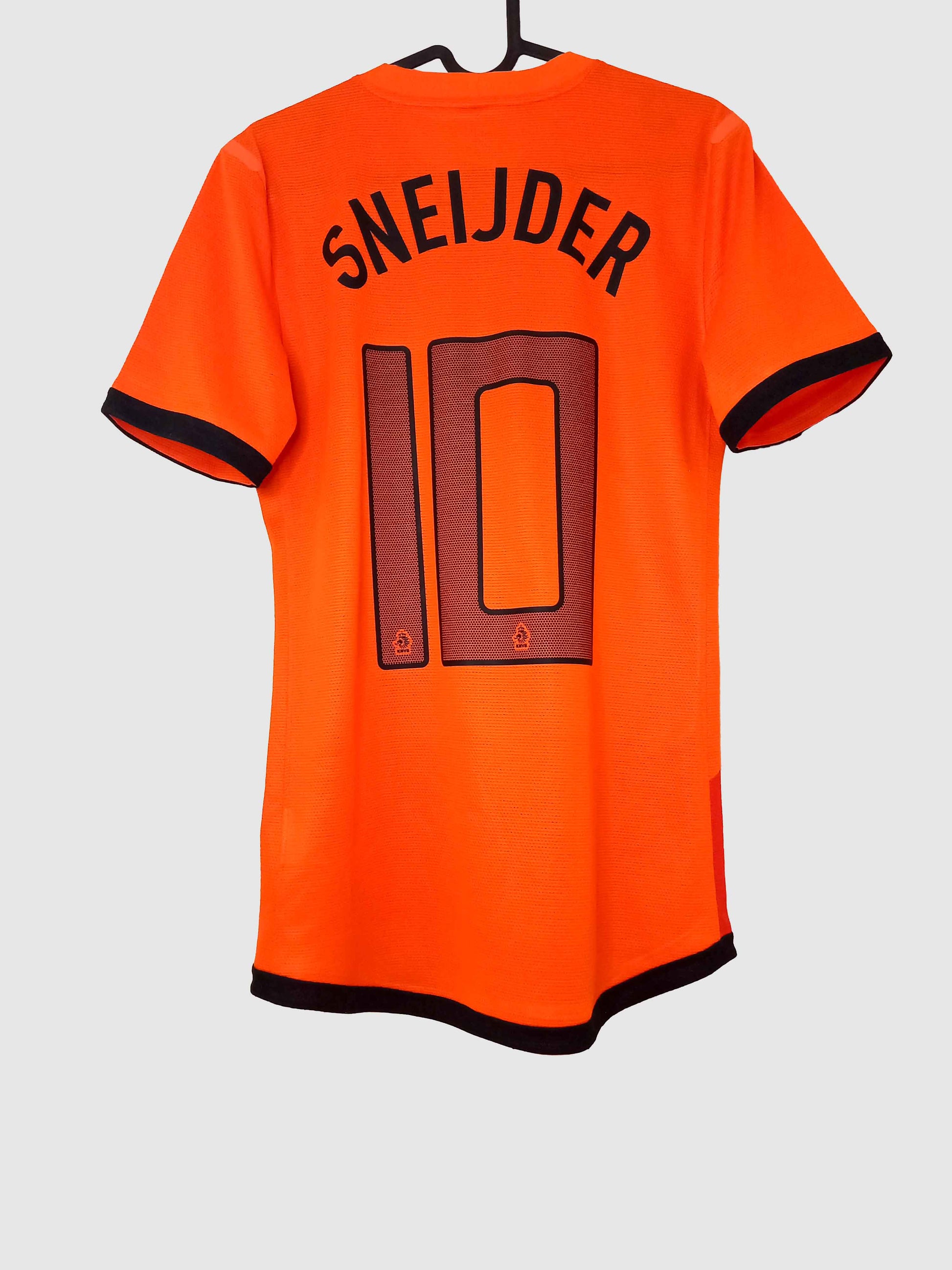 Netherlands 2012 Home Shirt Sneijder Player Version Back 447406-815
