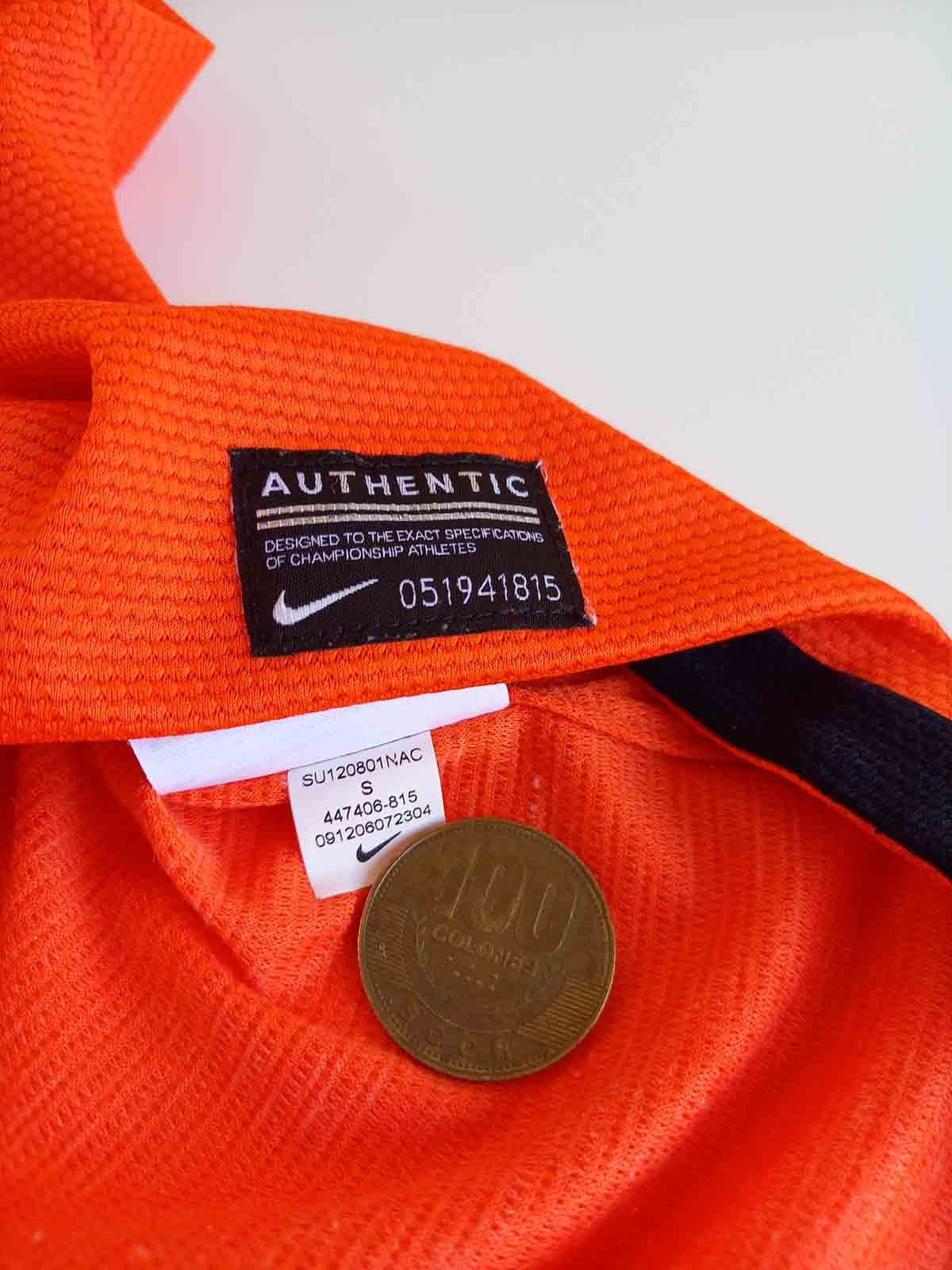 Netherlands 2012 Home Shirt Sneijder Player Version Tags 447406-815