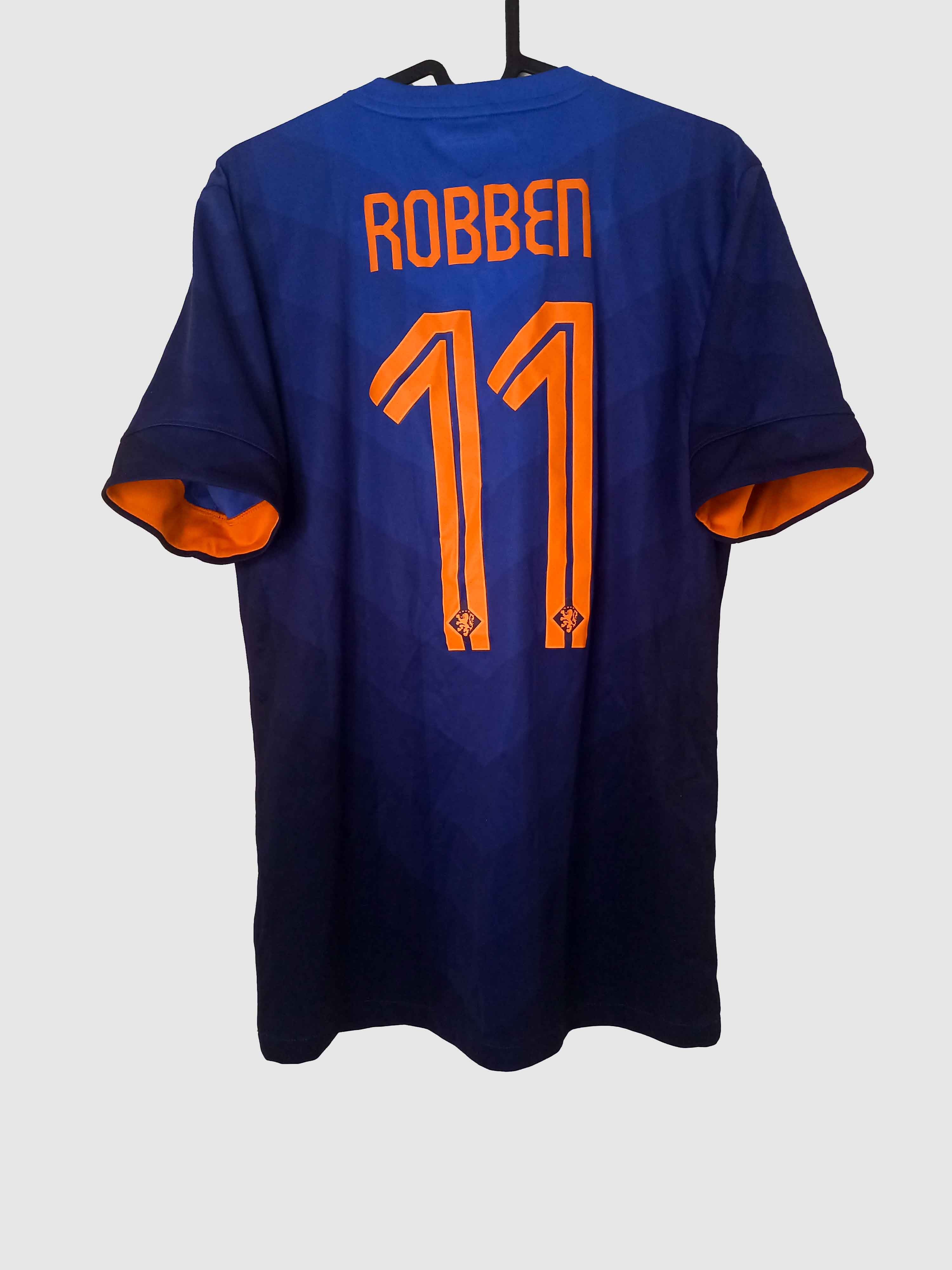 Netherlands 2014/15 Away Shirt Robben Back 577963-471