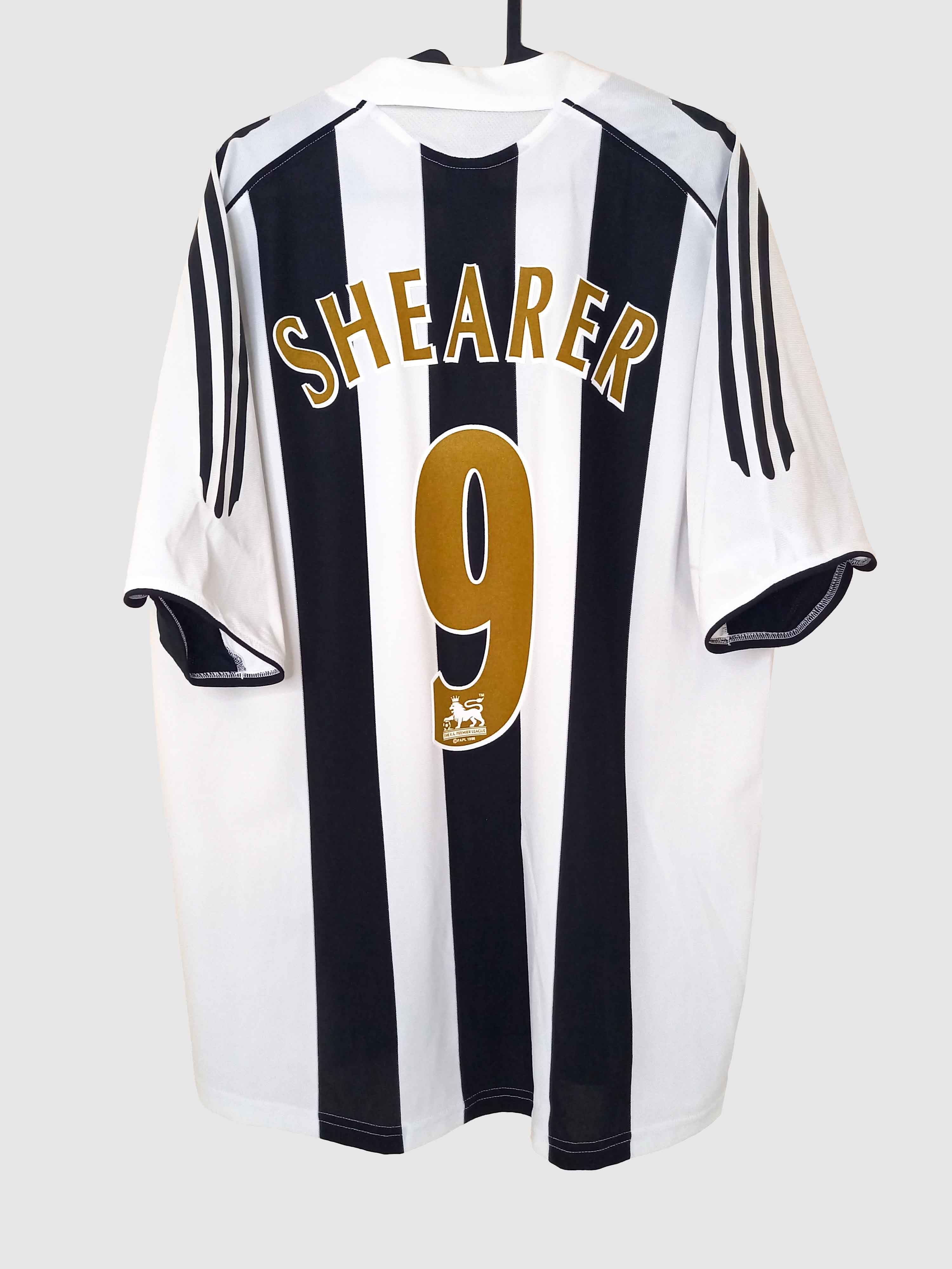 Newcastle United 2005/06 Home Shirt Shearer | Football Shirt Paradise