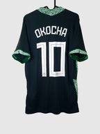 Nigeria 2020/21 Away Shirt Okocha Back CT4224-364 