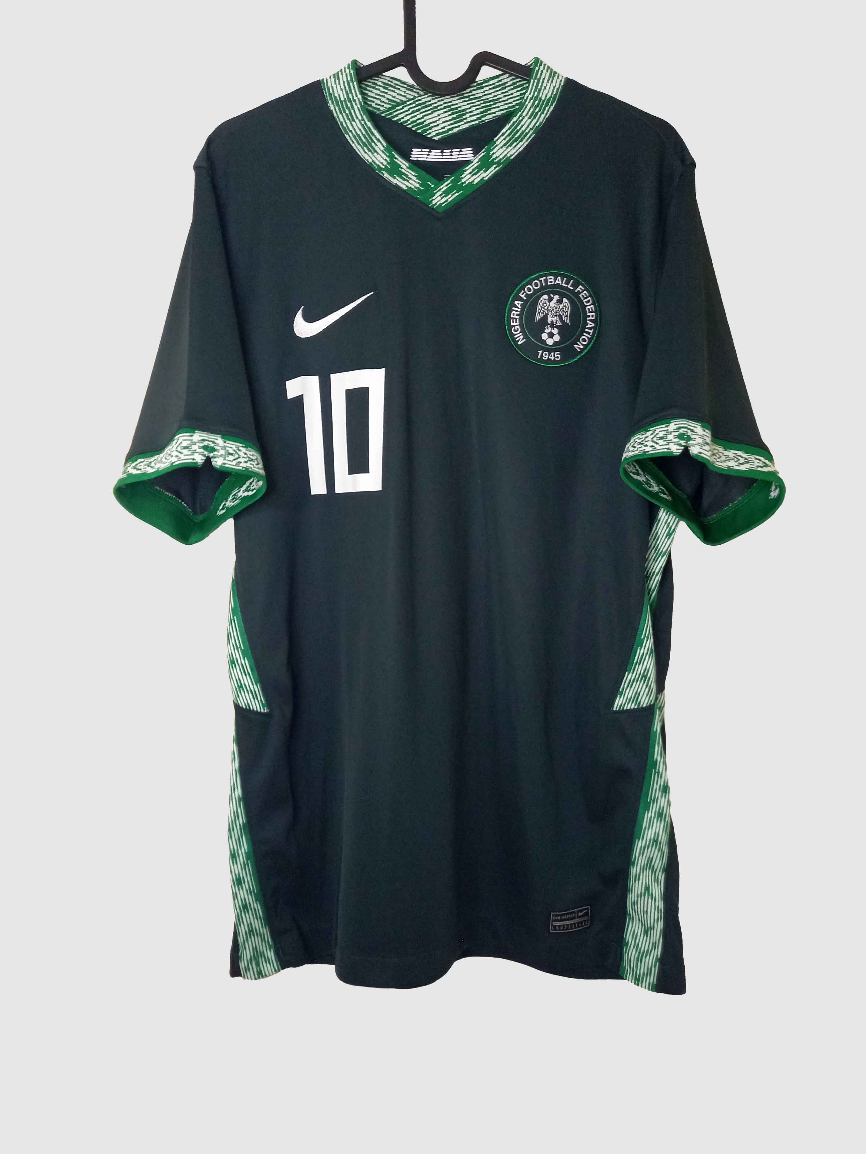 Nigeria 2020/21 Away Shirt Okocha Front CT4224-364