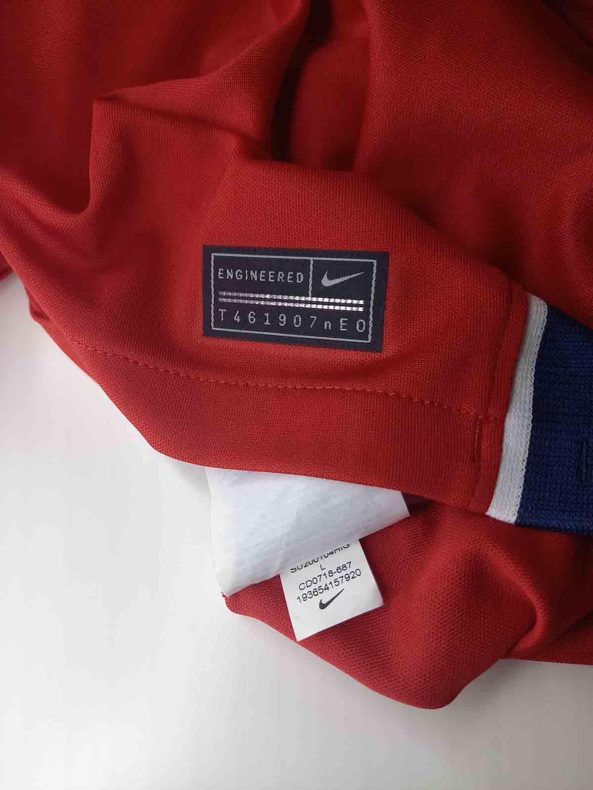 Norway 2020/21 Home Shirt Tags CD0718-687