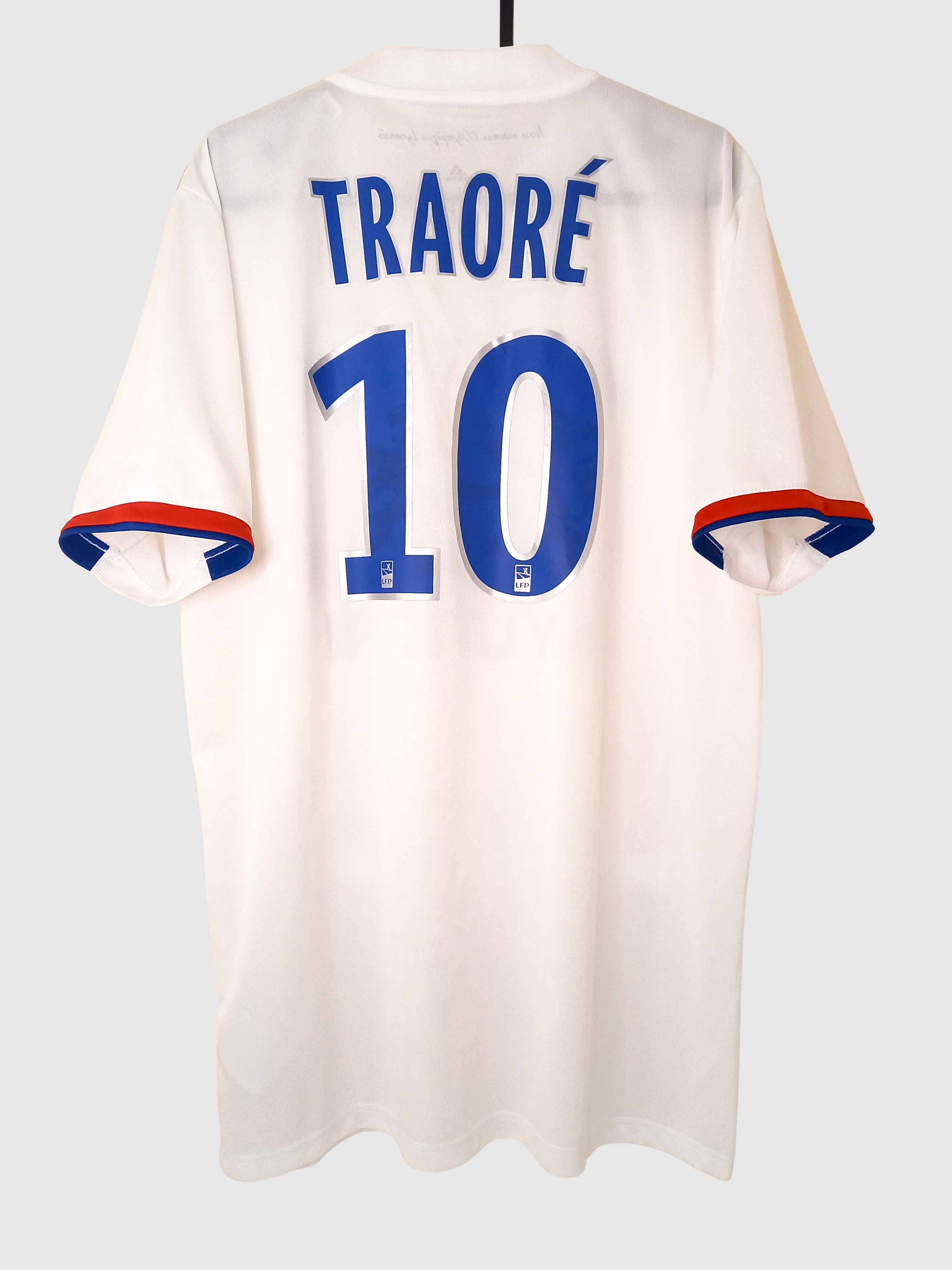 Olympique Lyonnais 2019/20 Home Shirt Traore Back DW4411