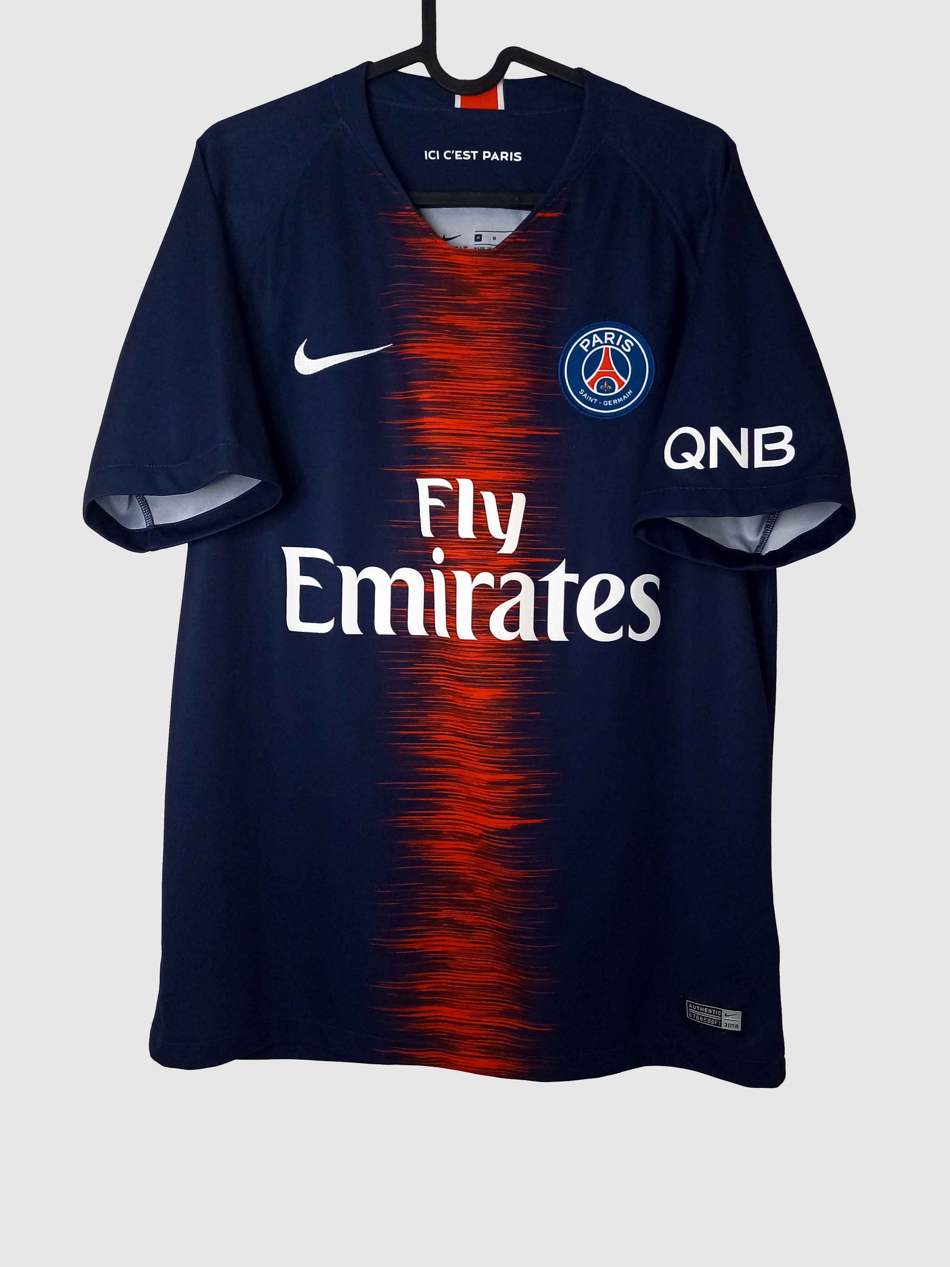 PSG 2018/19 Home Shirt Neymar Front 894322-411