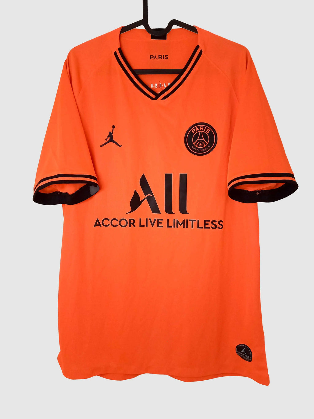 PSG 2019/20 Away Shirt Front AJ5552-613
