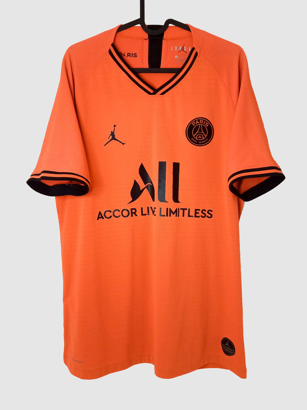 PSG 2019/20 Away Shirt Player Version Front AJ5681-613