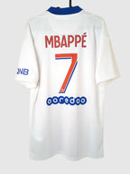 PSG 2020/21 Away Shirt Mbappe Back CD4241-101