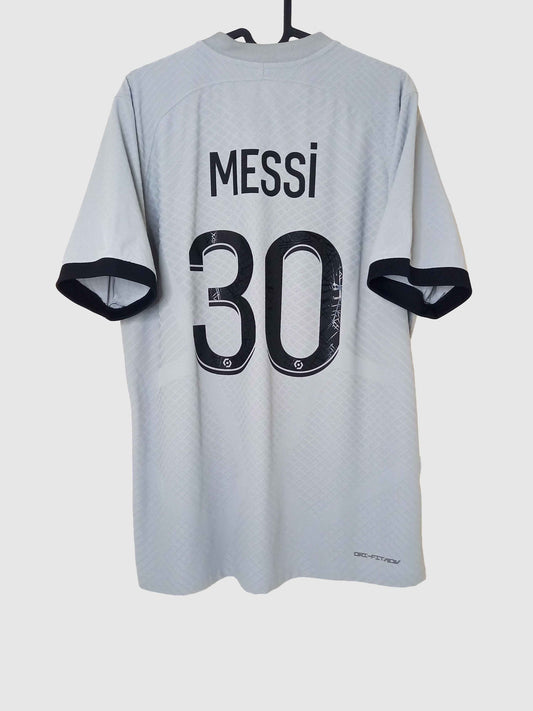 PSG 2022/23 Away Shirt Messi Player Version DJ7648-078 Back