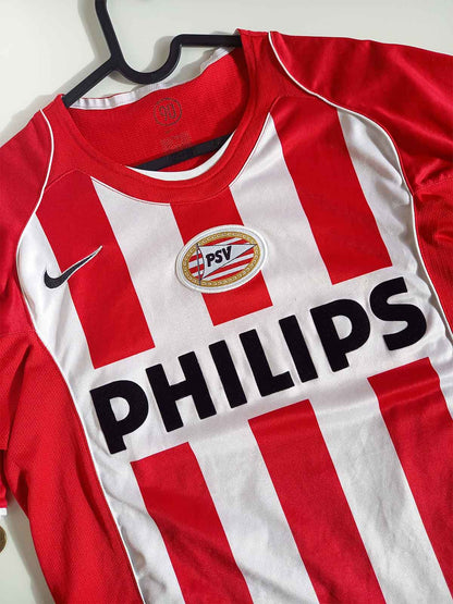 PSV 2004/05 Home Shirt logos