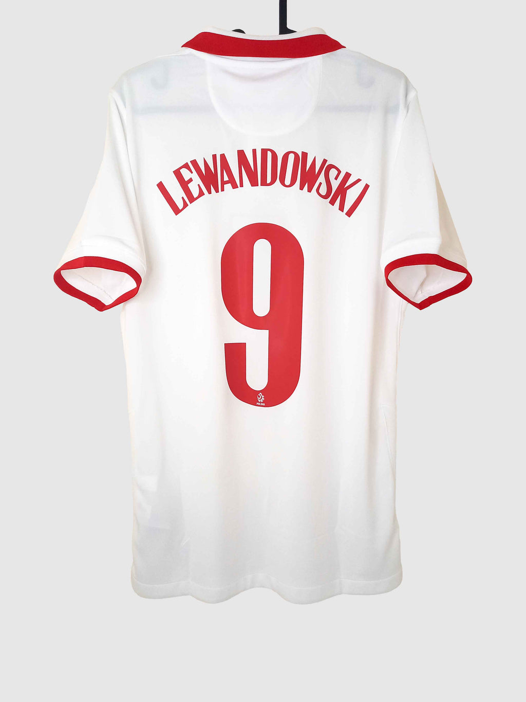 Poland 2020/21 Home Shirt Lewandowski Back CD0722-100