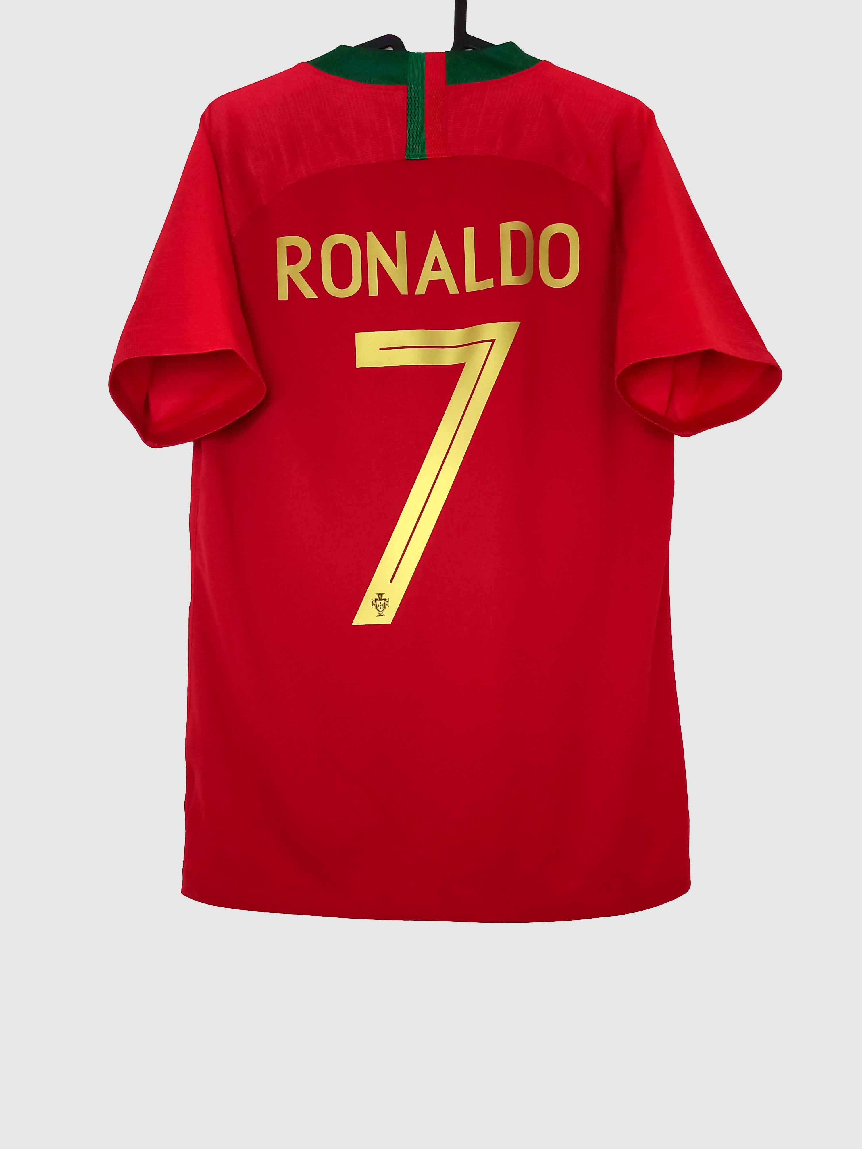 Portugal 2018 Home Shirt Ronaldo Back 893877-687