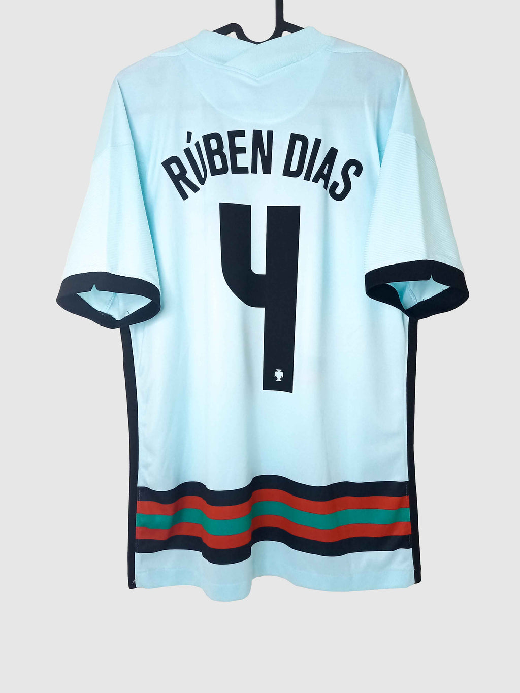 Portugal 2020/21 Away Shirt Ruben Dias Back CD0703-336