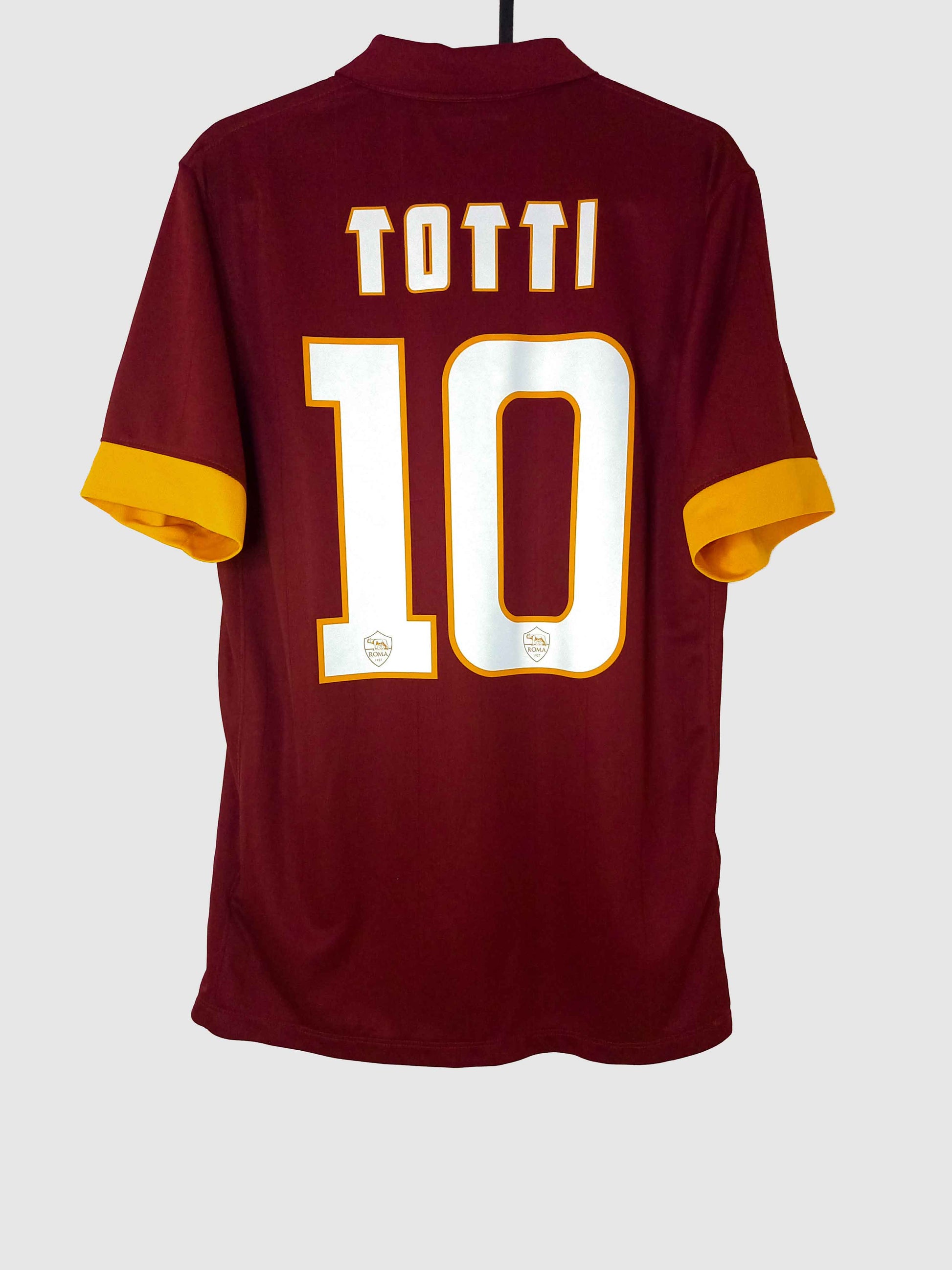 Roma 2014/15 home shirt Totti 635811-678 back