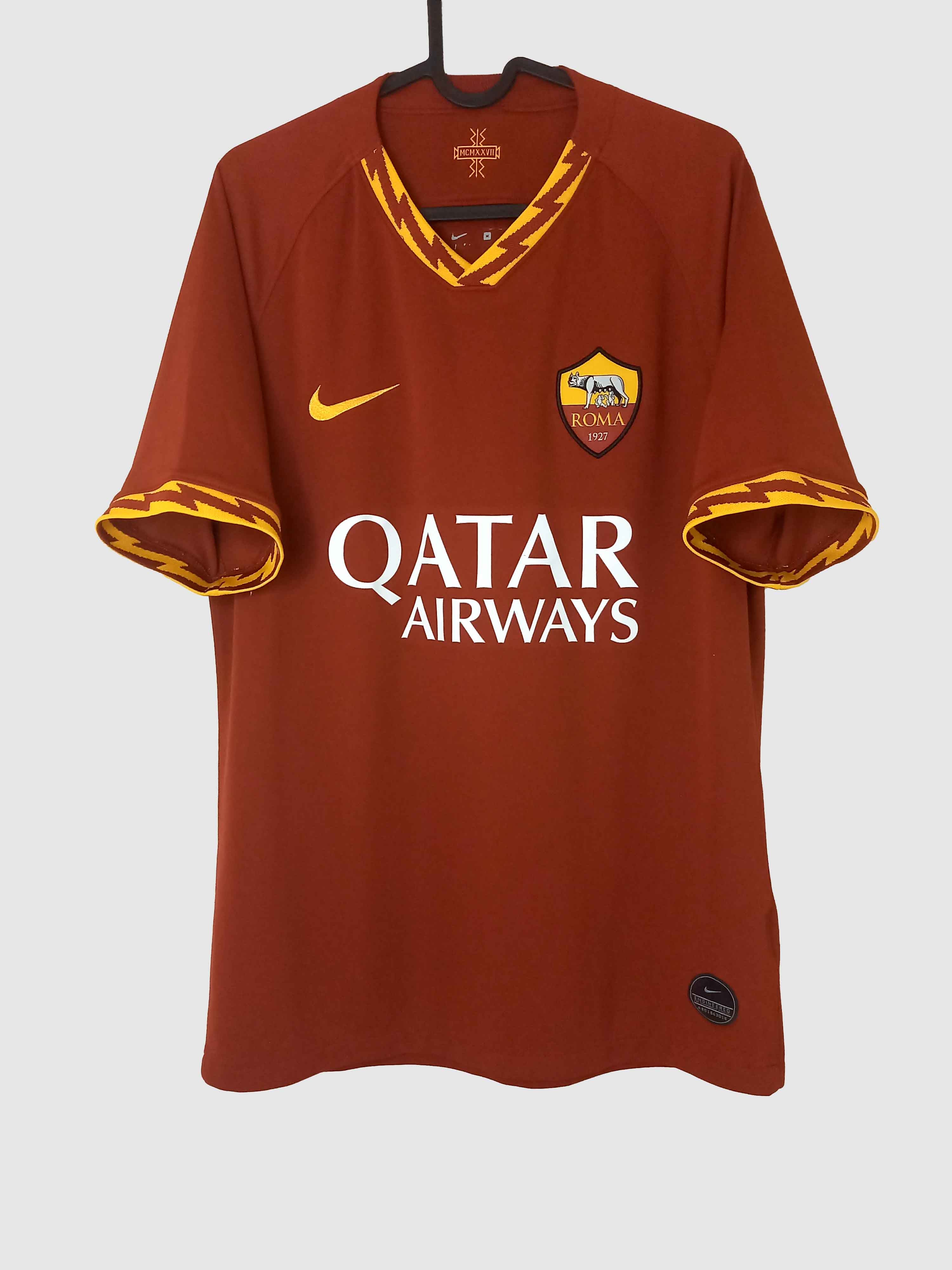 Roma 2019/20 Home Shirt Front AJ5559-613