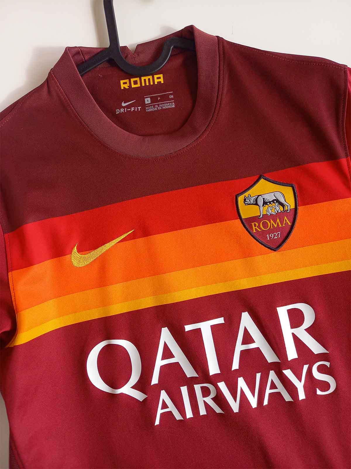 Roma 2020/21 Home Shirt CD4248-614 logos