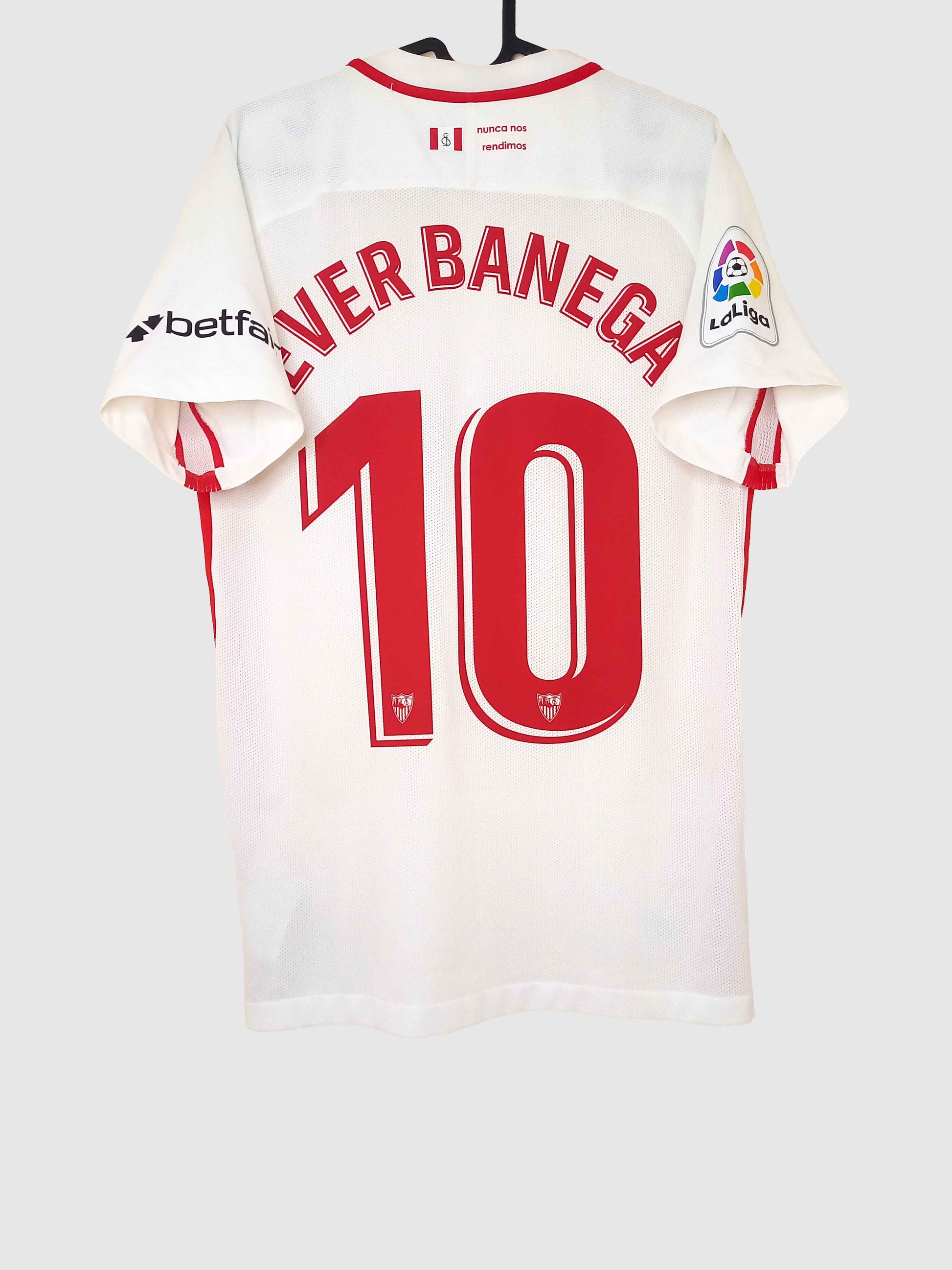 Sevilla 2018/19 Home Shirt Banega Back 833017-102