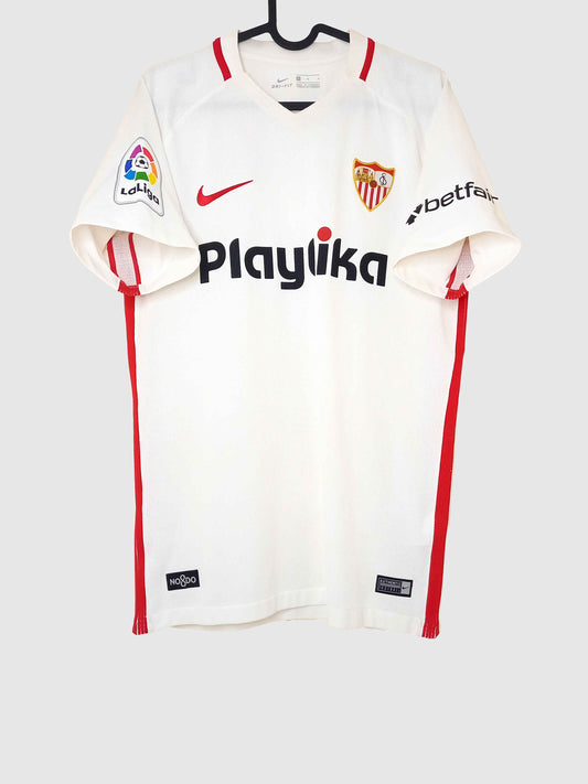 Sevilla 2018/19 Home Shirt Banega Front 833017-102